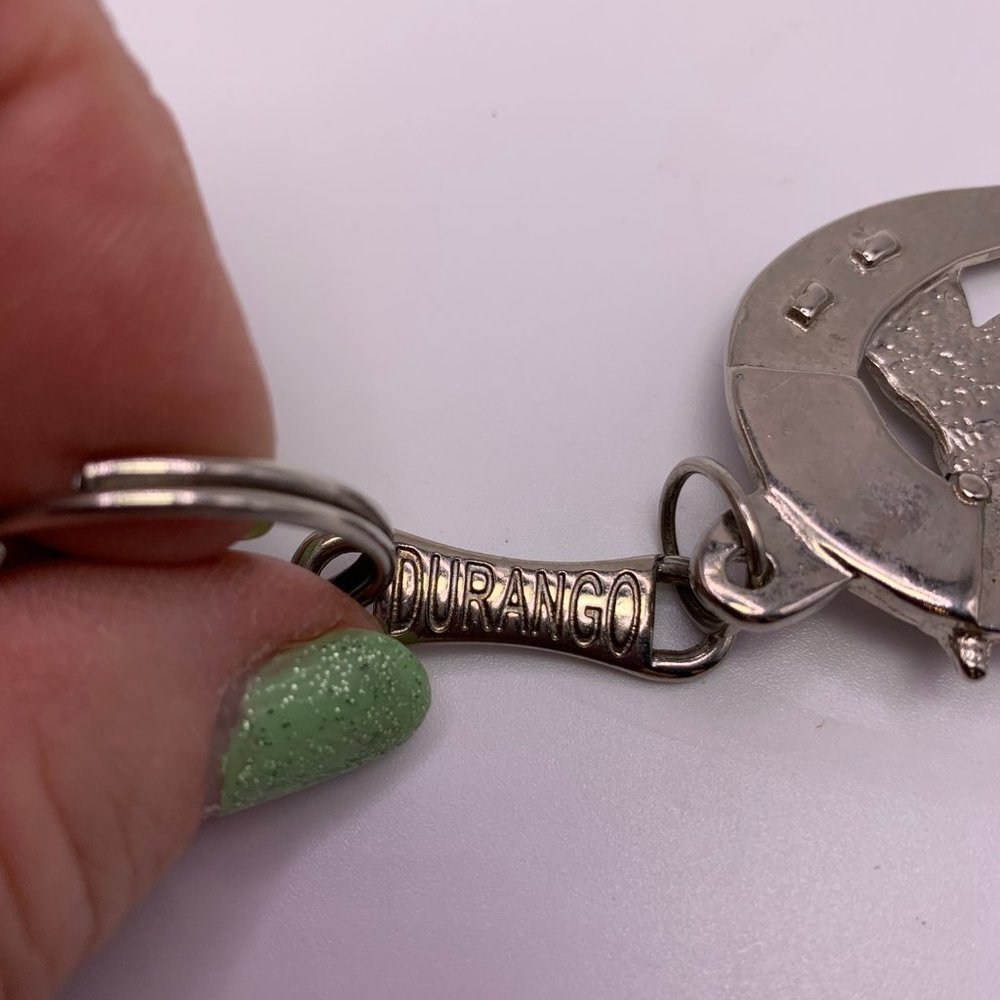 🐱 5 for $10.  DURANGO METAL KEYCHAIN - Picture 4 of 5